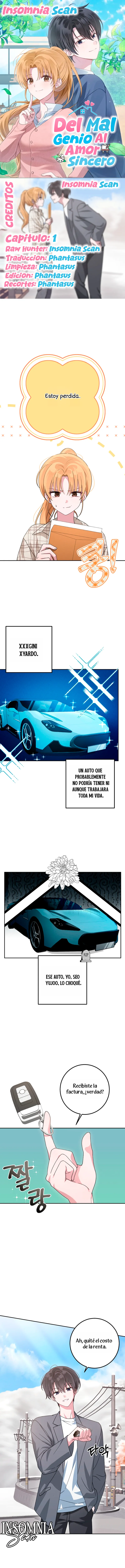 Del Mal Genio Al Amor Sincero capítulo 1, página 1
