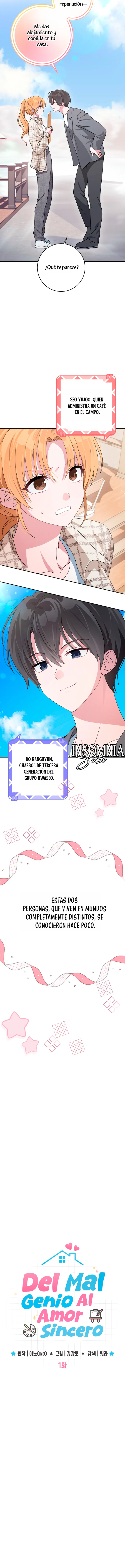 Del Mal Genio Al Amor Sincero capítulo 1, página 3