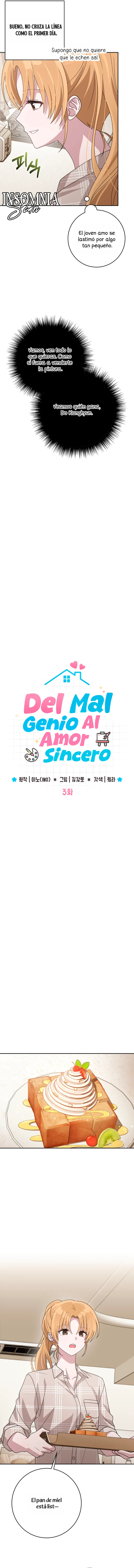 Del Mal Genio Al Amor Sincero capítulo 3, página 5