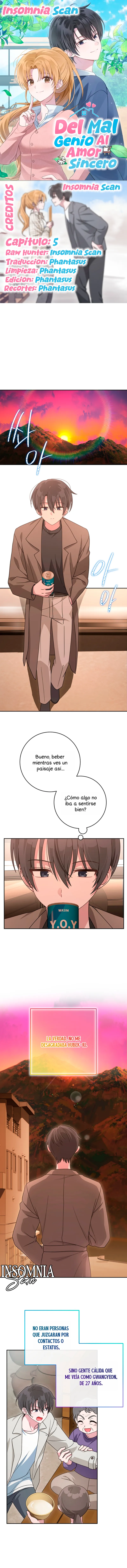 Del Mal Genio Al Amor Sincero capítulo 5, página 1