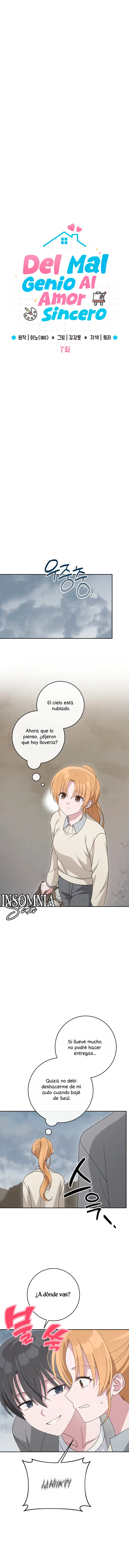 Del Mal Genio Al Amor Sincero capítulo 7, página 8