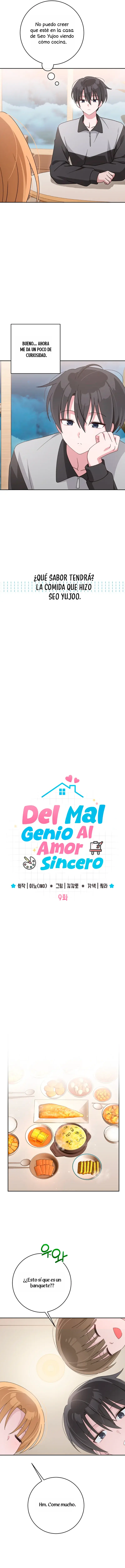 Del Mal Genio Al Amor Sincero capítulo 9, página 3