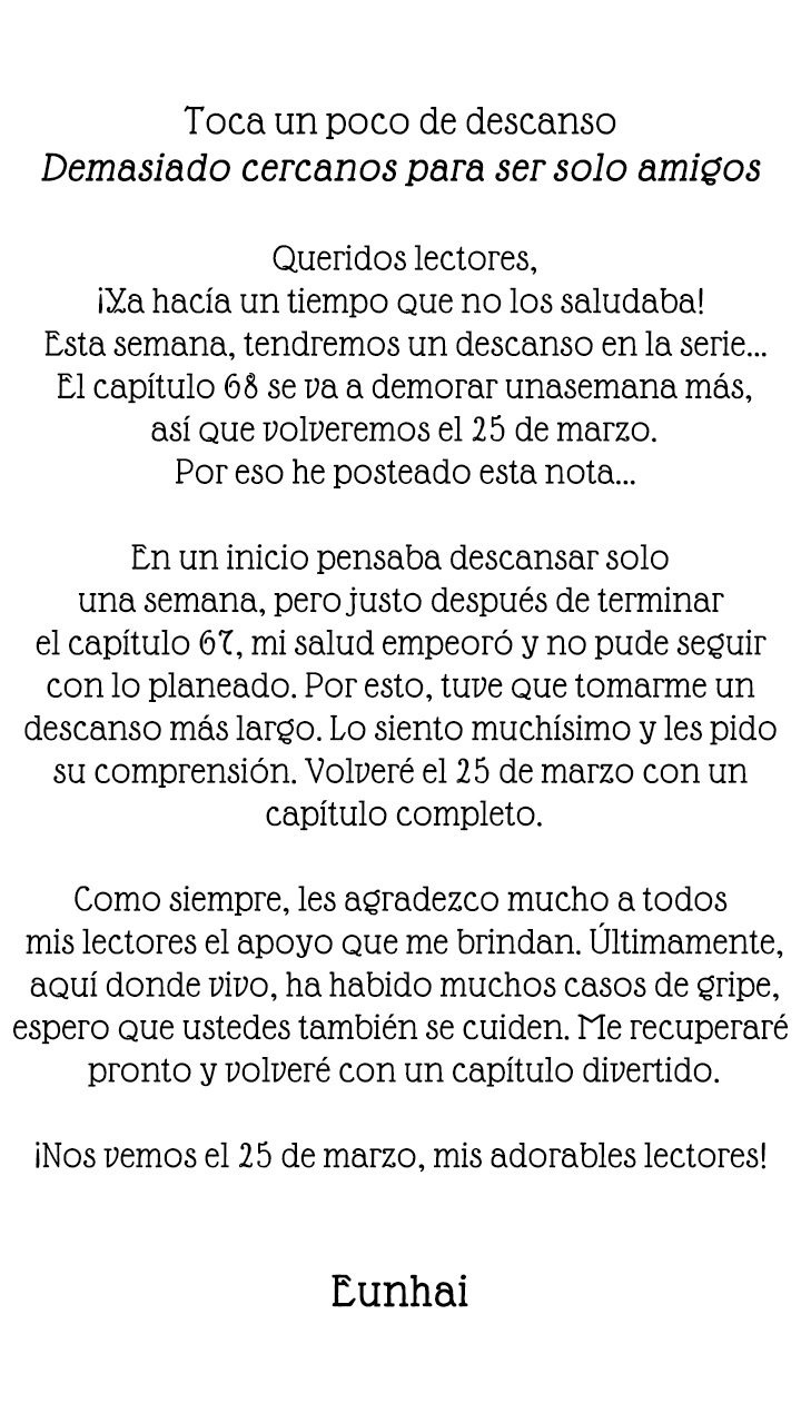 Demasiado cercanos para ser solo amigos capítulo 67.2, página 2
