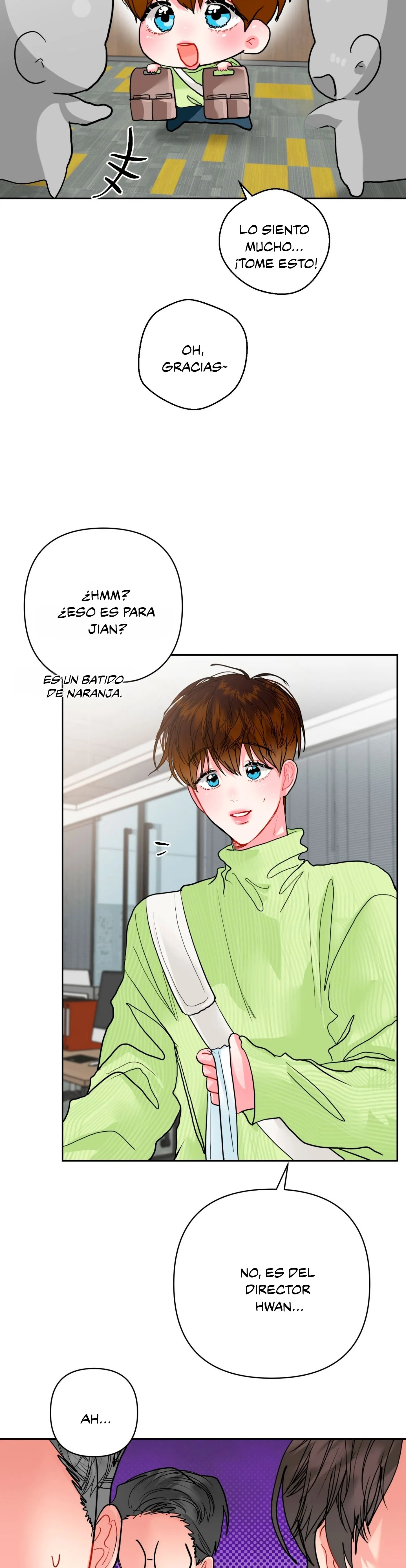 Dulce de menta capítulo 15, página 39