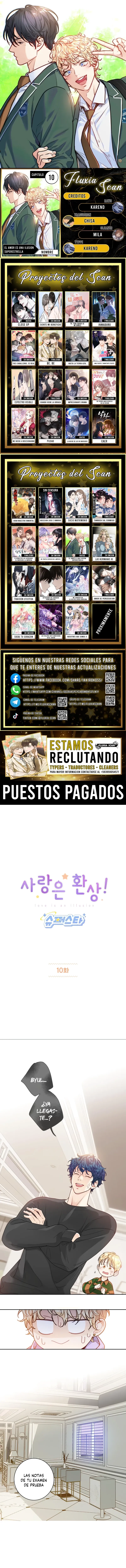 ¡El amor es una ilusión!  Superstar capítulo 10, página 1