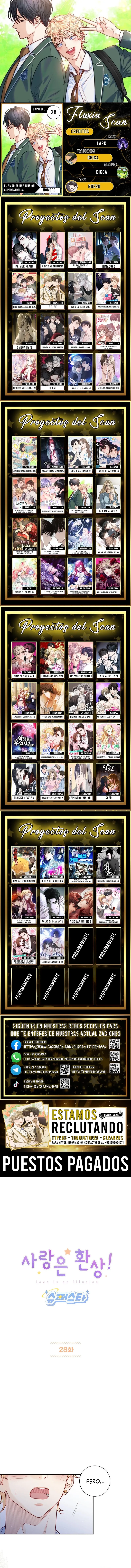 ¡El amor es una ilusión!  Superstar capítulo 28, página 1