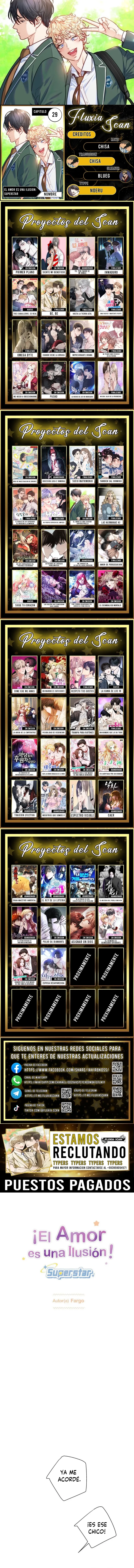 ¡El amor es una ilusión!  Superstar capítulo 29, página 1