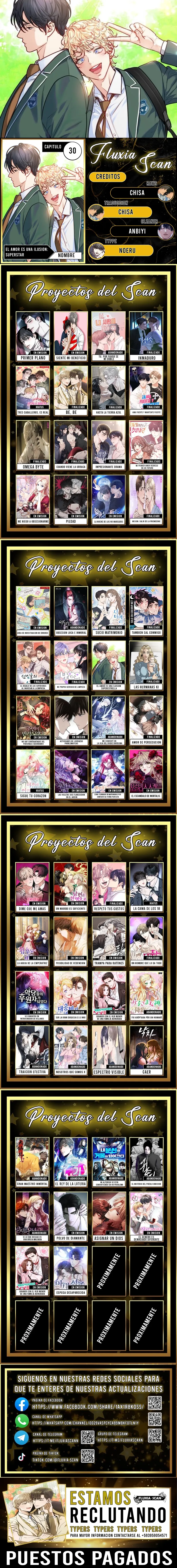 ¡El amor es una ilusión!  Superstar capítulo 30, página 7
