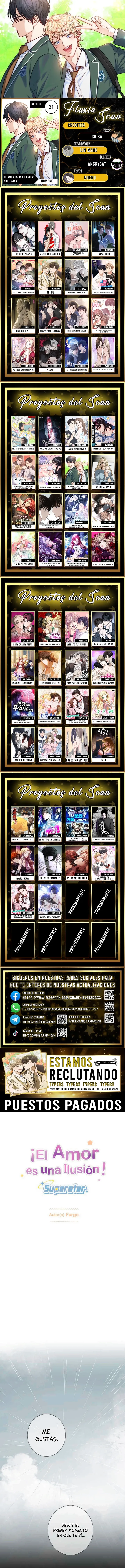 ¡El amor es una ilusión!  Superstar capítulo 31, página 1