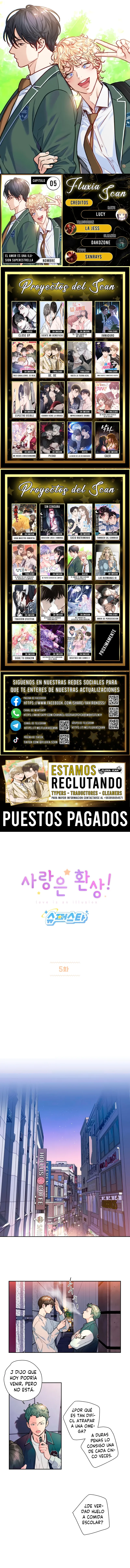 ¡El amor es una ilusión!  Superstar capítulo 5, página 1