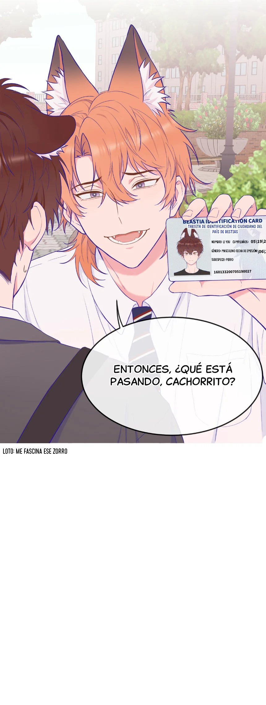 El cachorro mentiroso sera devorado capítulo 1, página 28