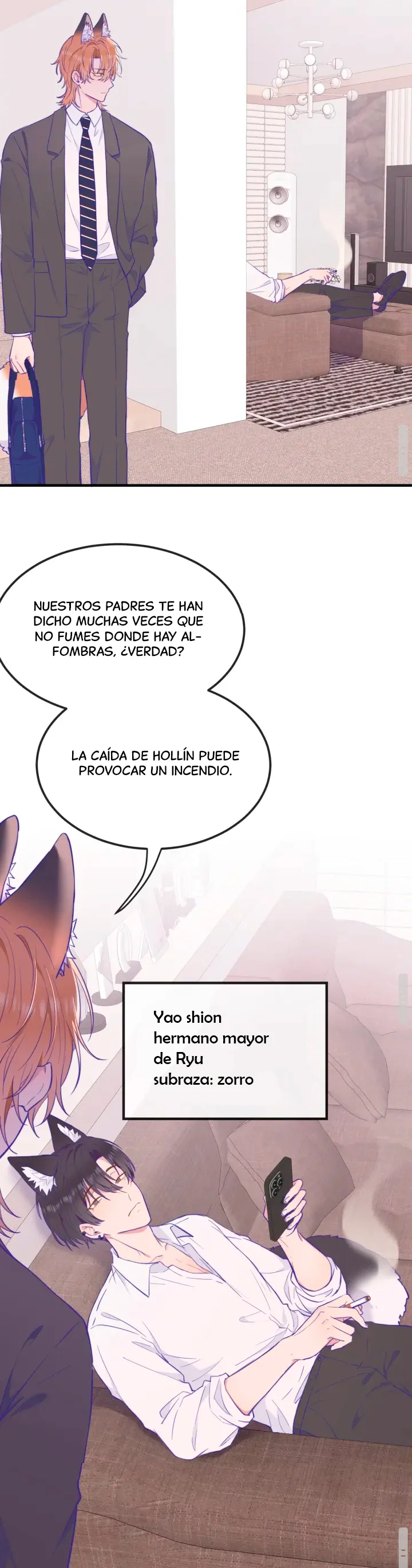 El cachorro mentiroso sera devorado capítulo 13, página 14