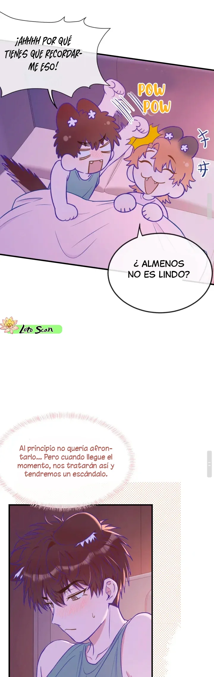 El cachorro mentiroso sera devorado capítulo 18, página 19