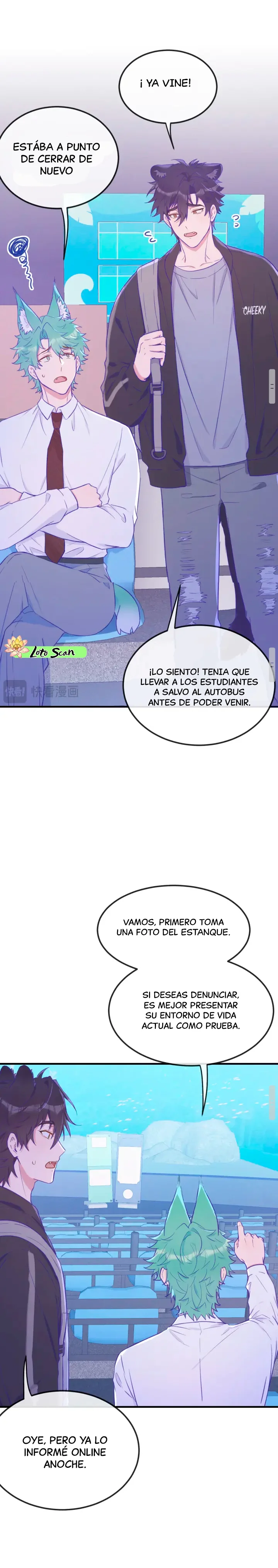 El cachorro mentiroso sera devorado capítulo 19, página 25
