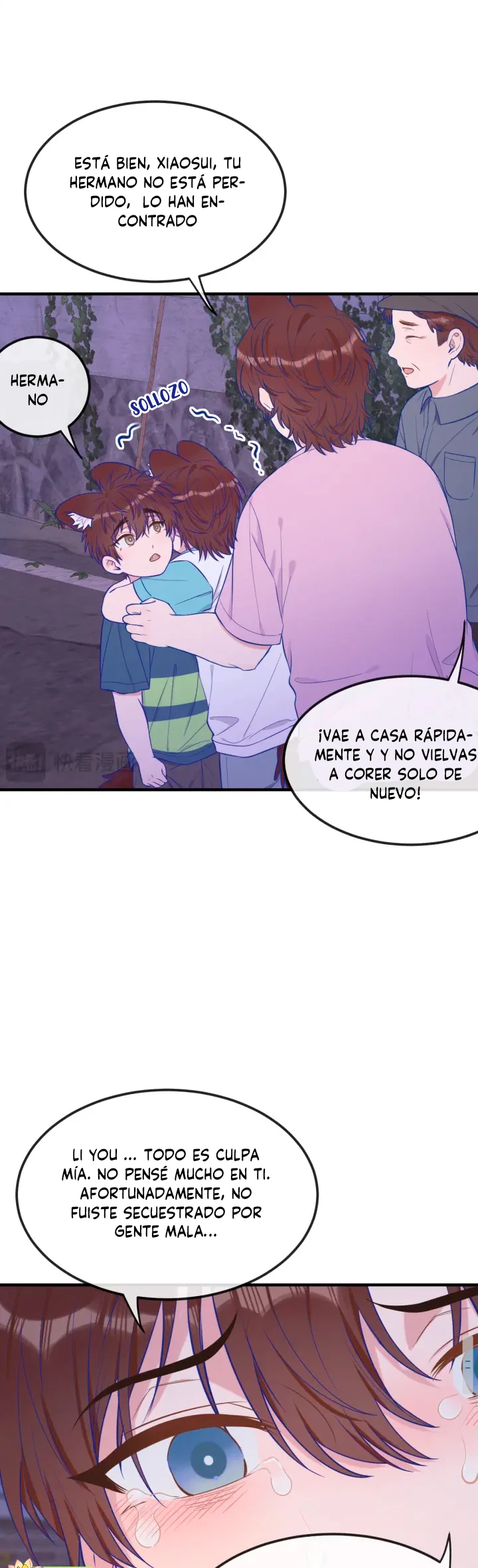 El cachorro mentiroso sera devorado capítulo 30, página 9