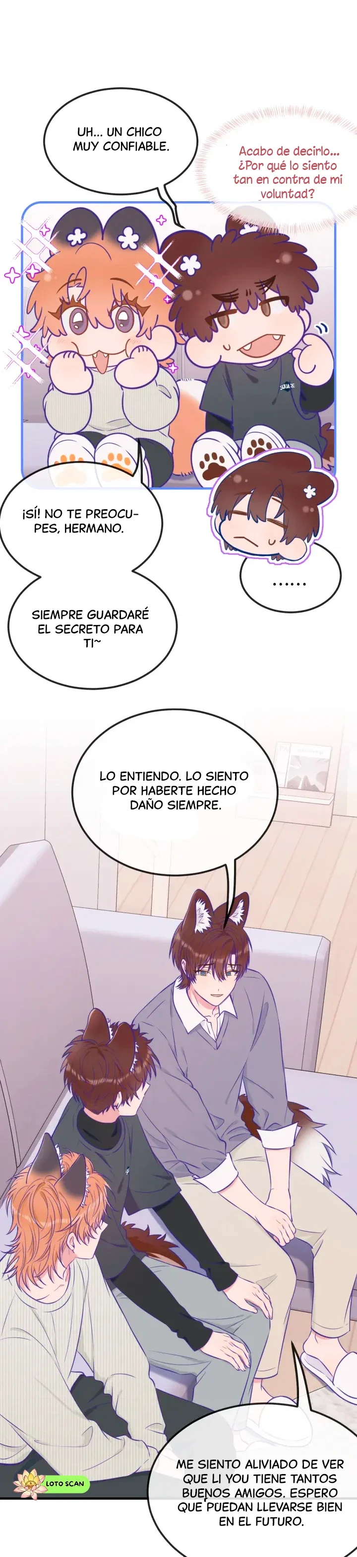 El cachorro mentiroso sera devorado capítulo 31, página 17