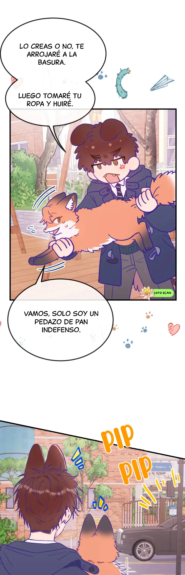El cachorro mentiroso sera devorado capítulo 33, página 13