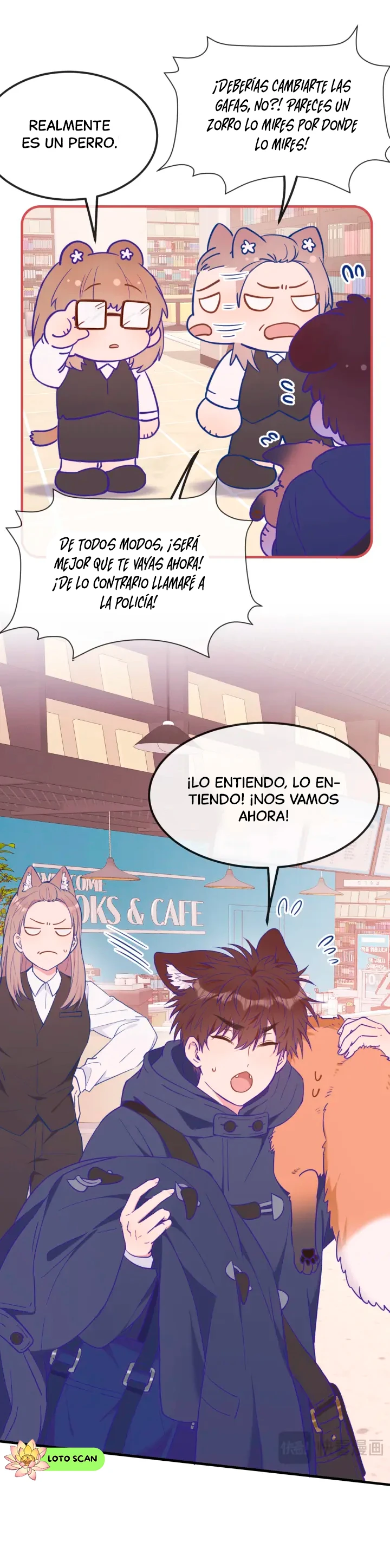 El cachorro mentiroso sera devorado capítulo 33, página 6