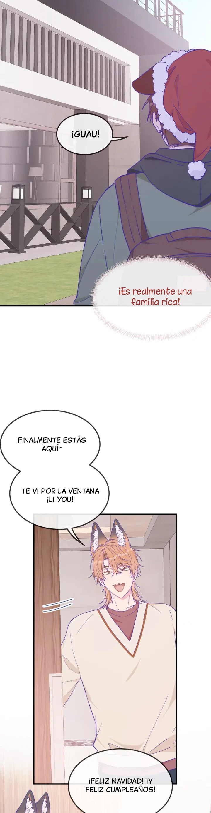 El cachorro mentiroso sera devorado capítulo 35, página 2