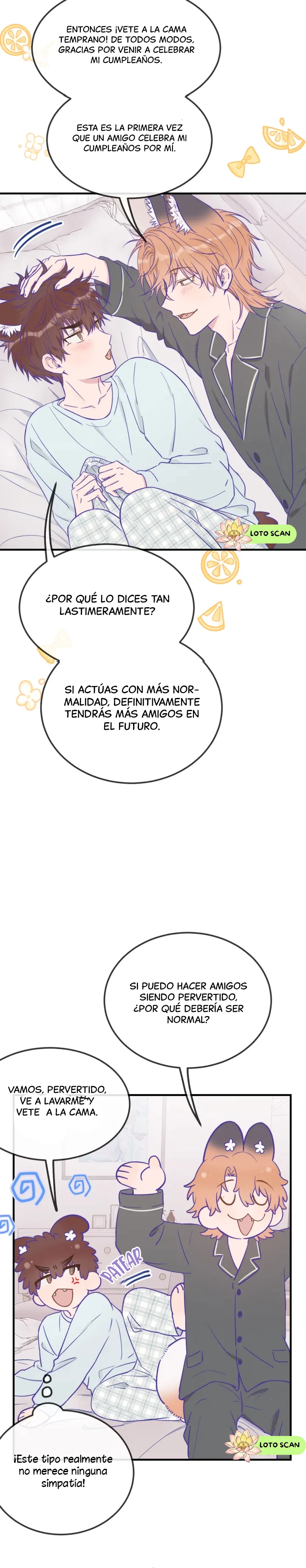 El cachorro mentiroso sera devorado capítulo 36, página 19