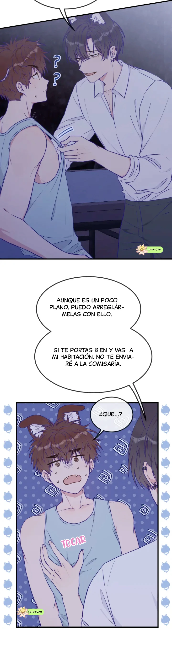El cachorro mentiroso sera devorado capítulo 37, página 5