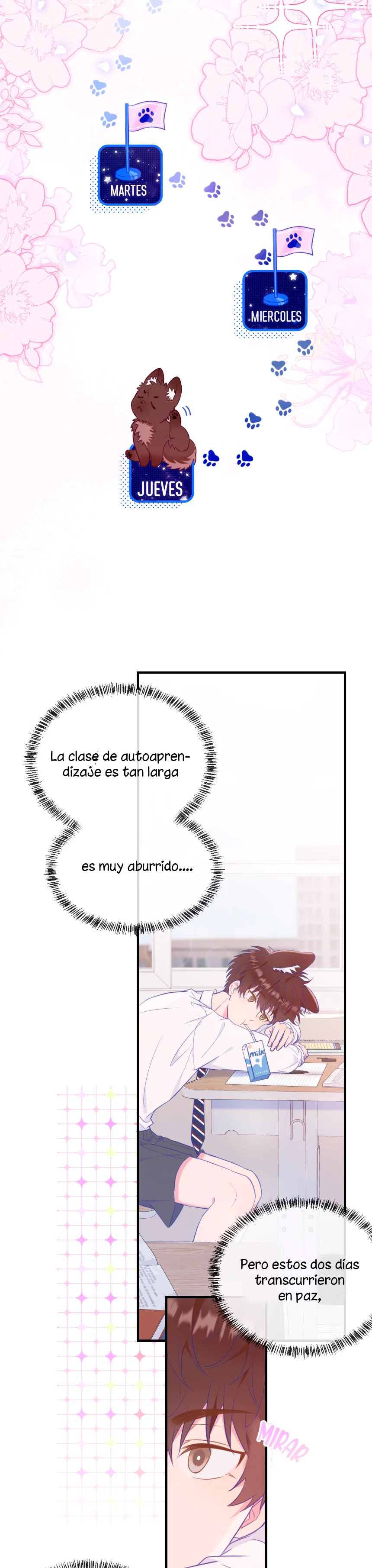 El cachorro mentiroso sera devorado capítulo 4, página 14
