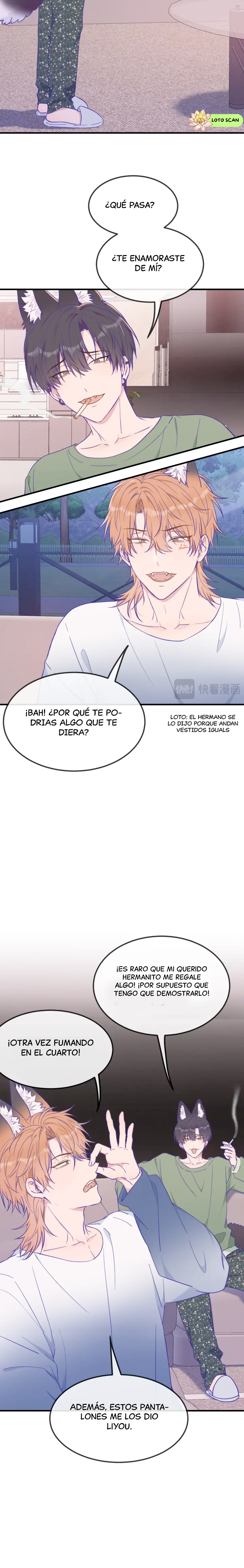 El cachorro mentiroso sera devorado capítulo 40, página 6