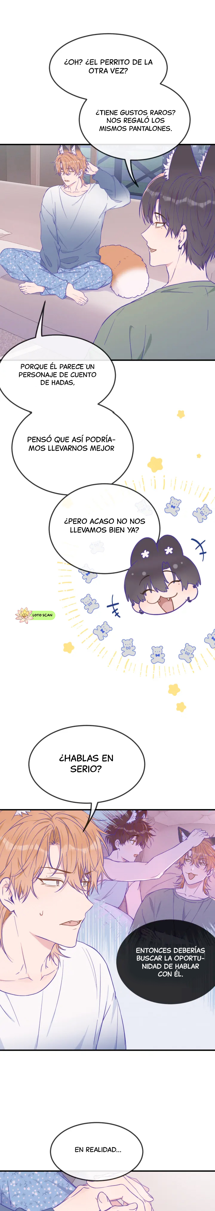 El cachorro mentiroso sera devorado capítulo 40, página 7