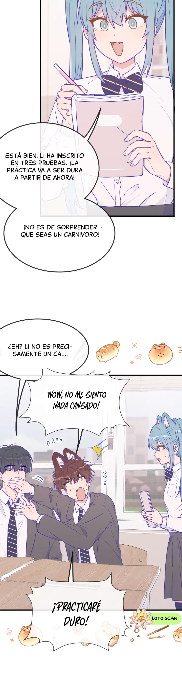 El cachorro mentiroso sera devorado capítulo 42, página 6