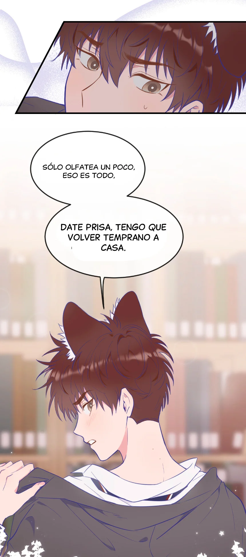 El cachorro mentiroso sera devorado capítulo 5, página 14