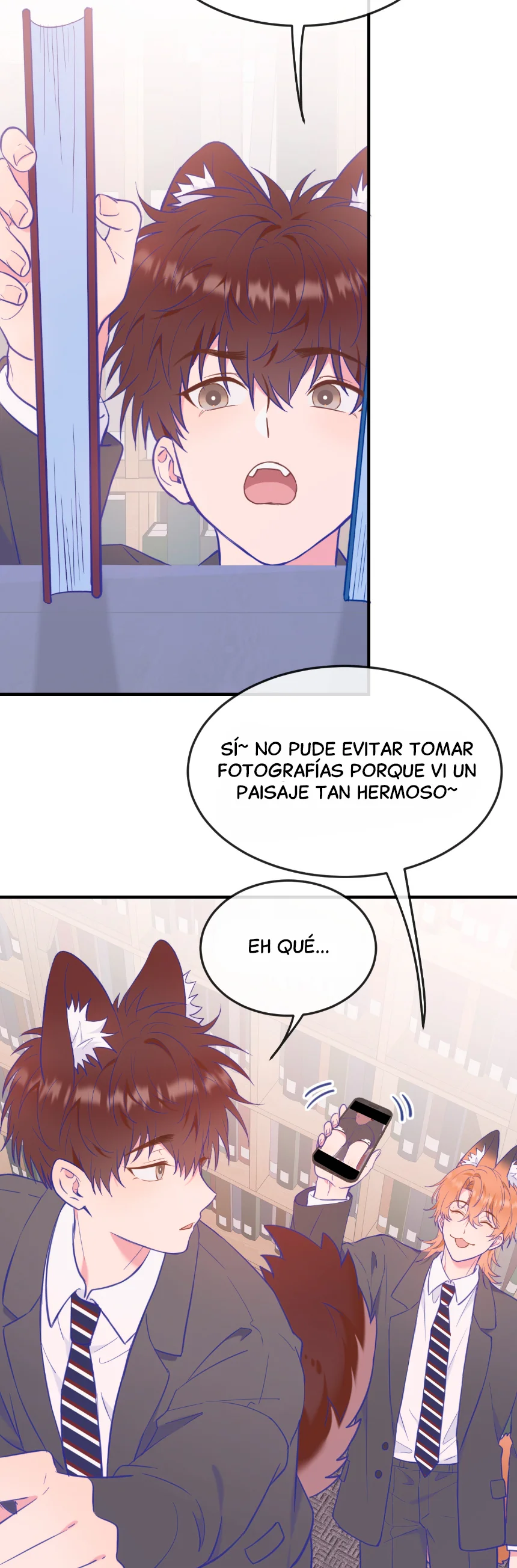 El cachorro mentiroso sera devorado capítulo 5, página 3