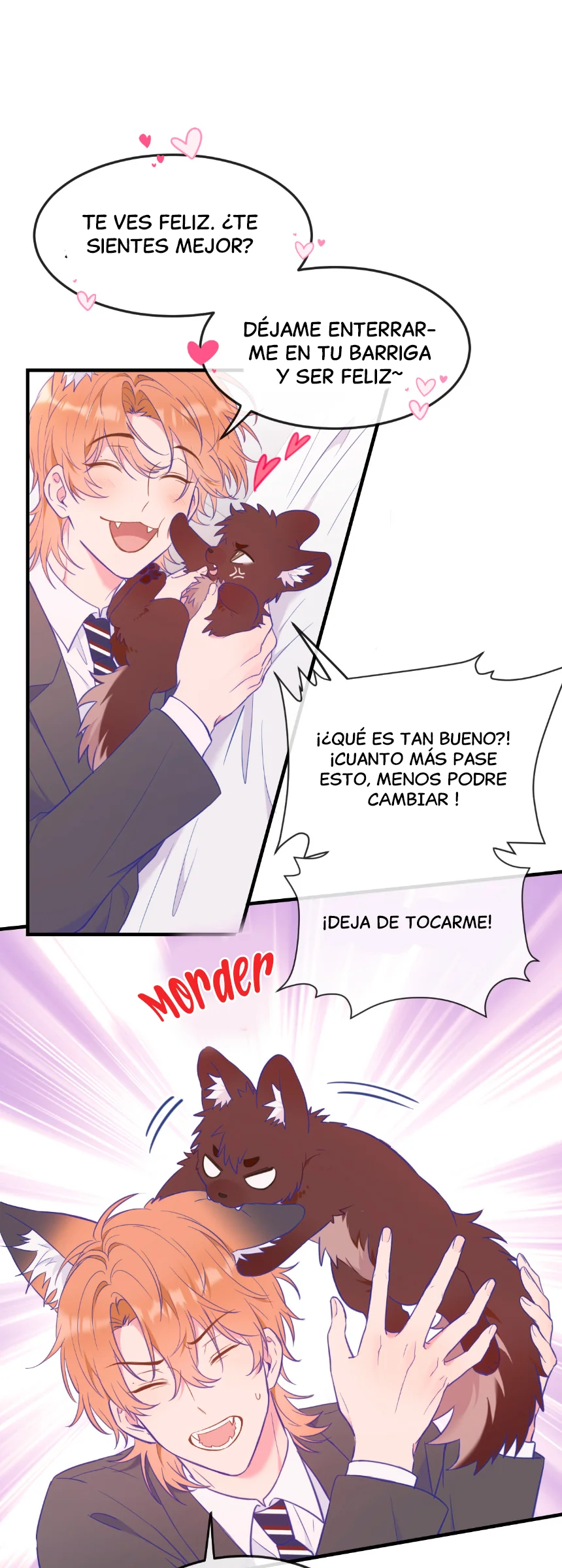 El cachorro mentiroso sera devorado capítulo 6, página 6