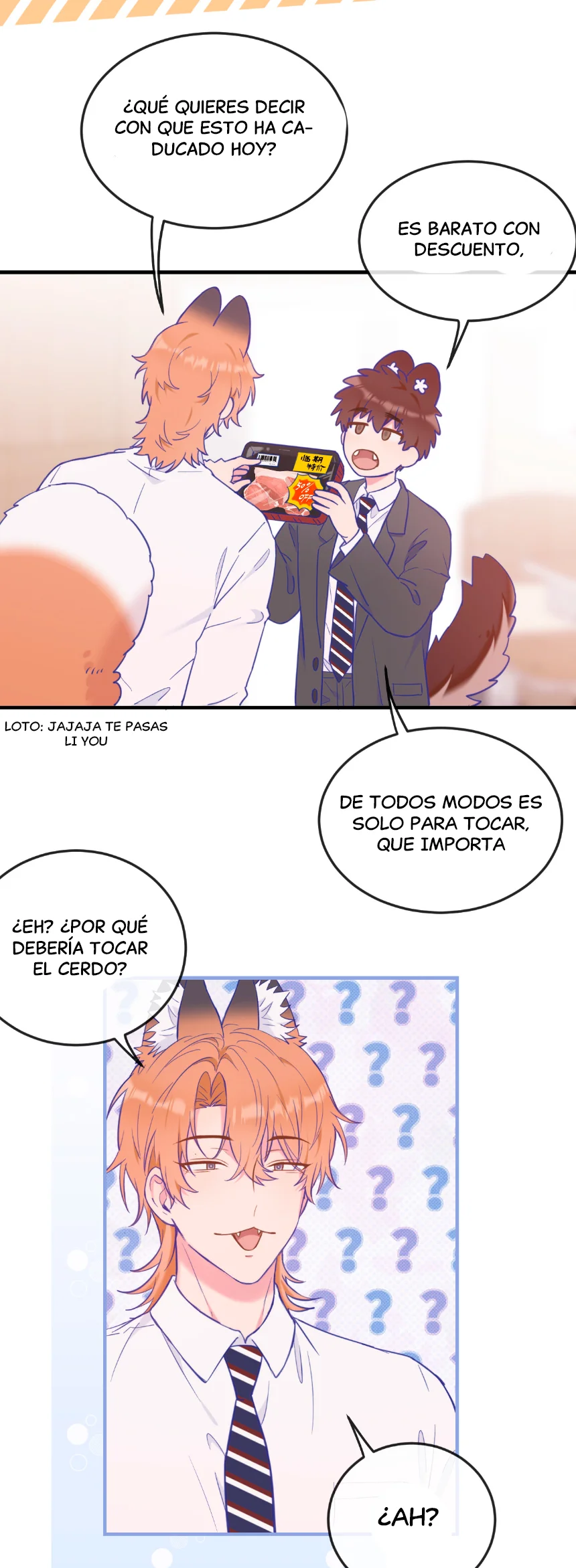 El cachorro mentiroso sera devorado capítulo 7, página 27