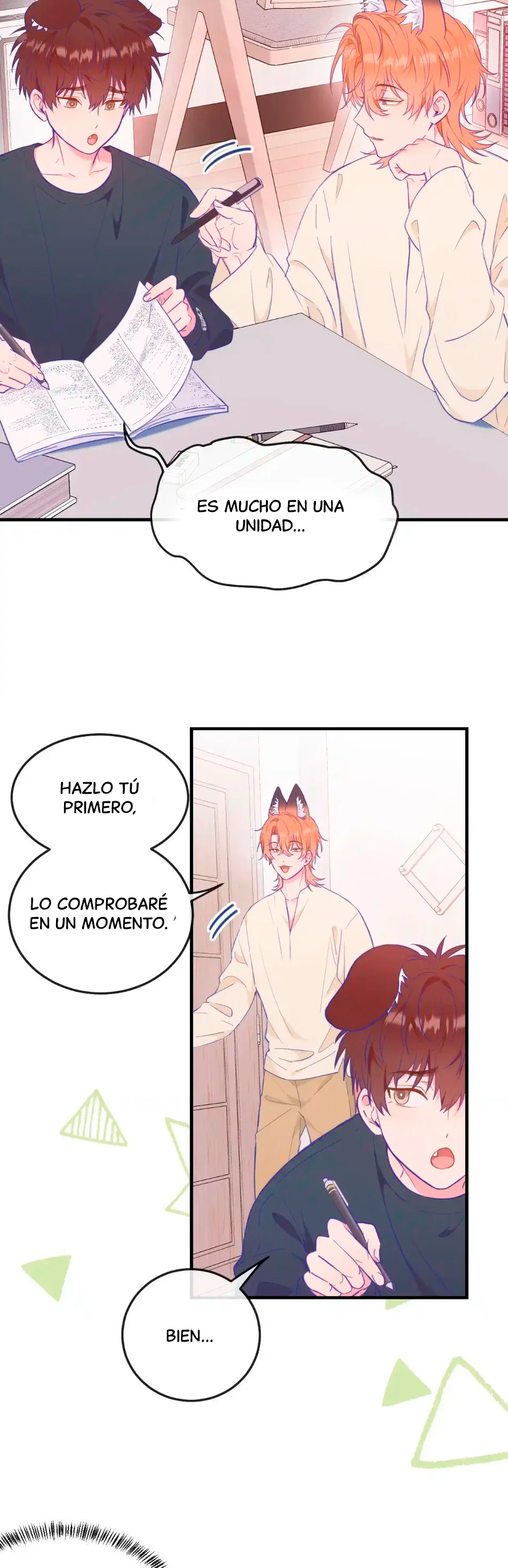 El cachorro mentiroso sera devorado capítulo 8, página 9