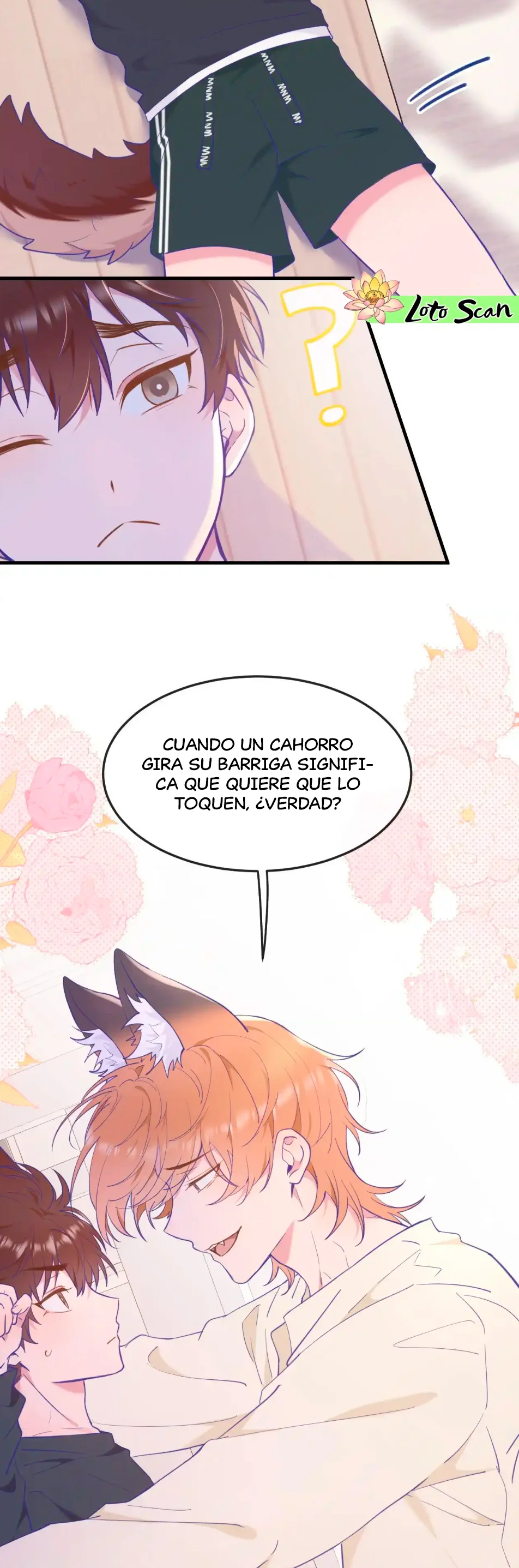 El cachorro mentiroso sera devorado capítulo 9, página 4