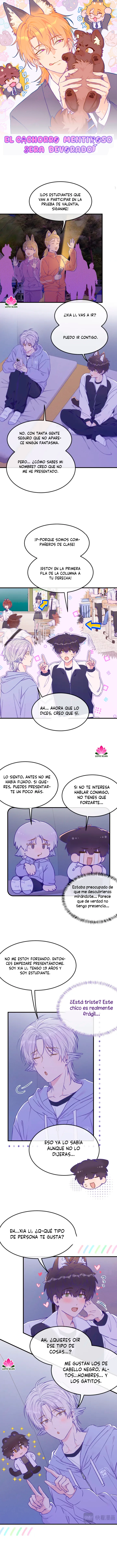 El cachorro mentiroso sera devorado capítulo 94, página 2