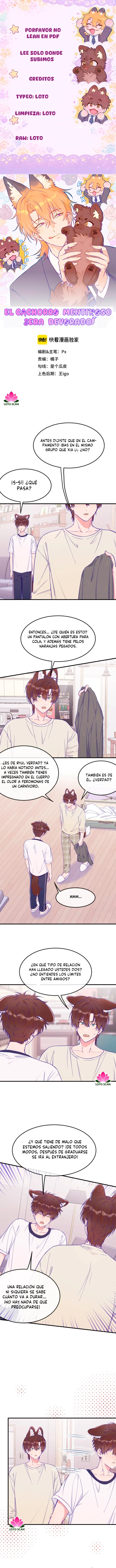El cachorro mentiroso sera devorado capítulo 98, página 1