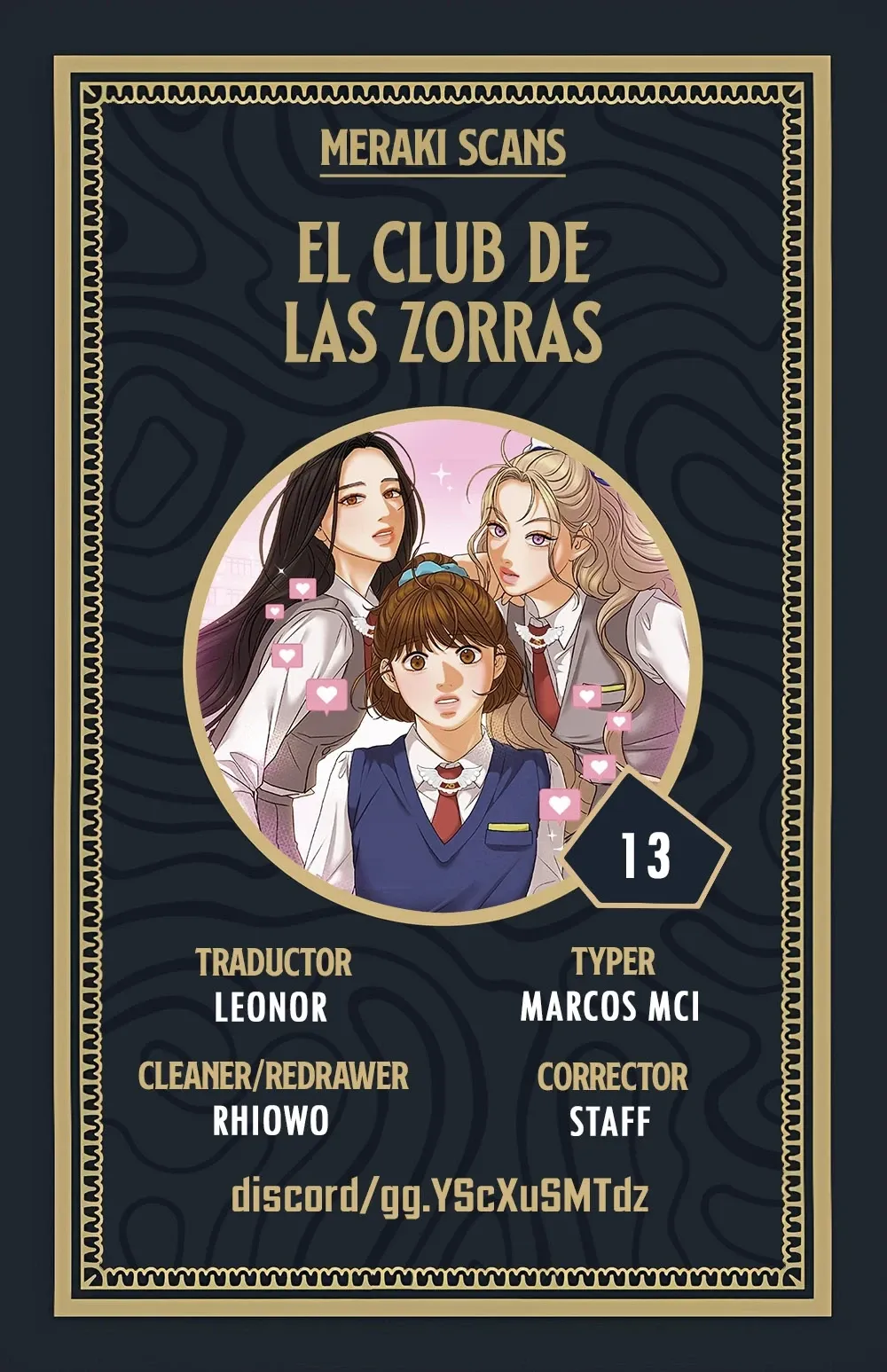 El club de las zorras capítulo 13, página 1