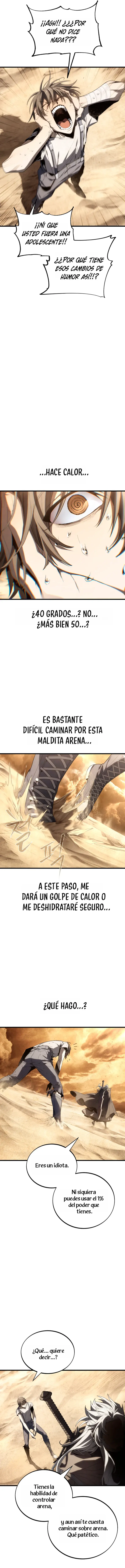 El Hechicero De Arena Del Desierto Calcinado capítulo 11, página 5