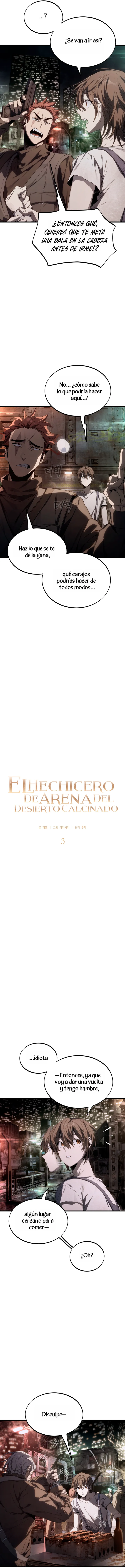 El Hechicero De Arena Del Desierto Calcinado capítulo 3, página 2