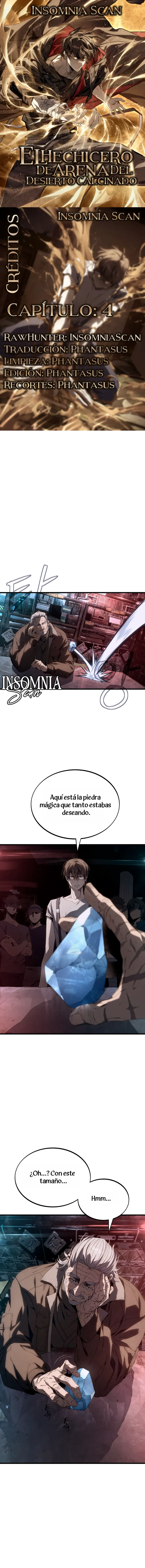 El Hechicero De Arena Del Desierto Calcinado capítulo 4, página 1