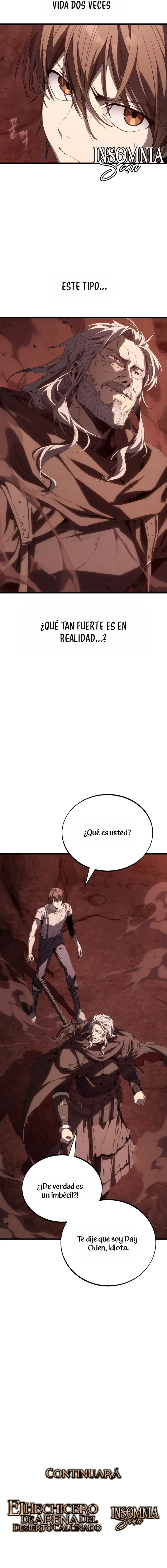El Hechicero De Arena Del Desierto Calcinado capítulo 7, página 12