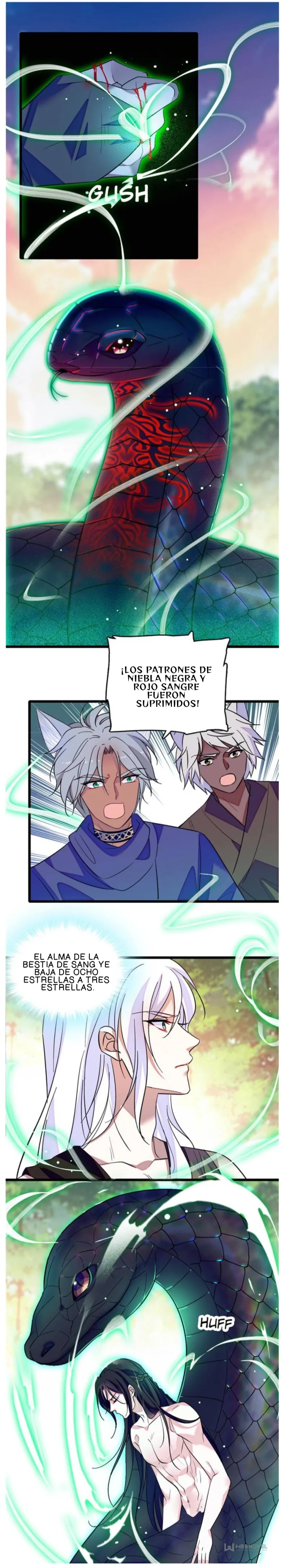 El lindo mundo de las bestias capítulo 221, página 3