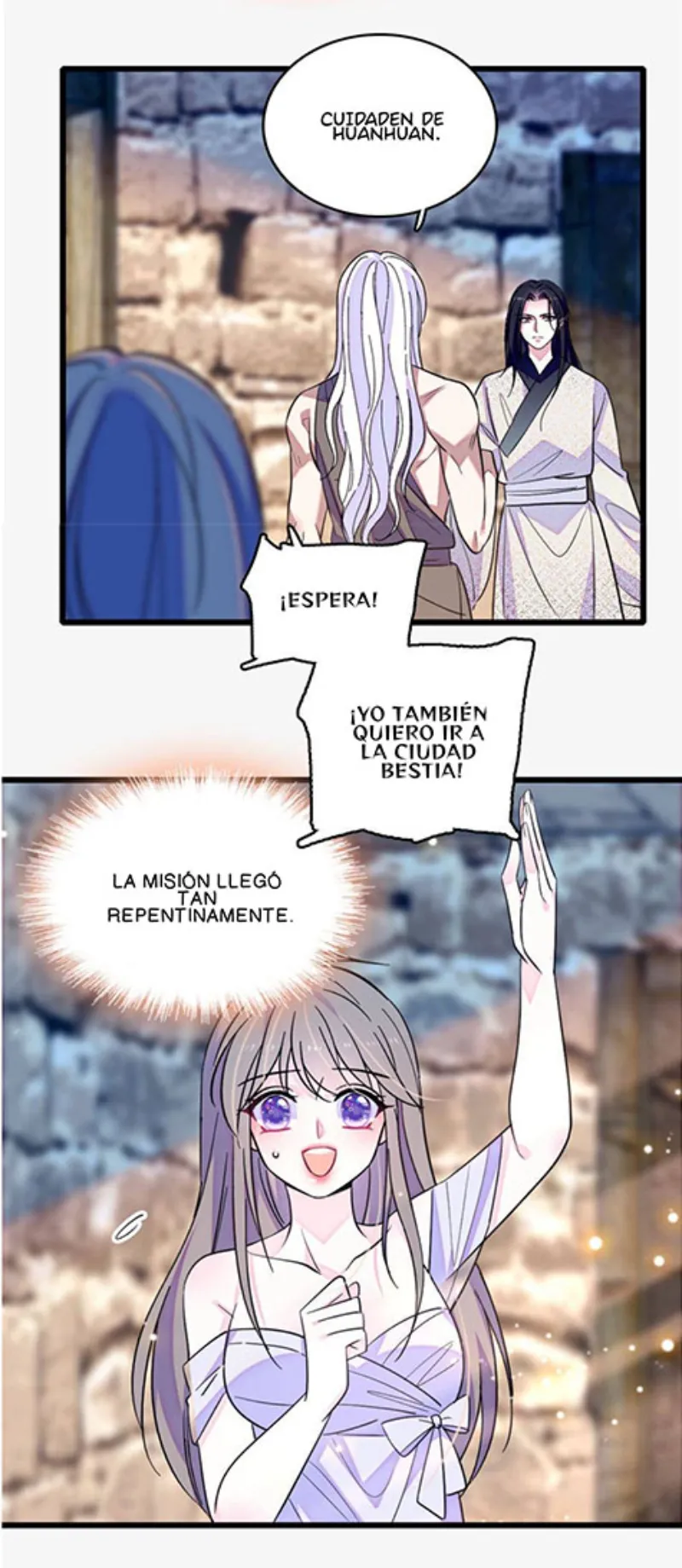 El lindo mundo de las bestias capítulo 233, página 3