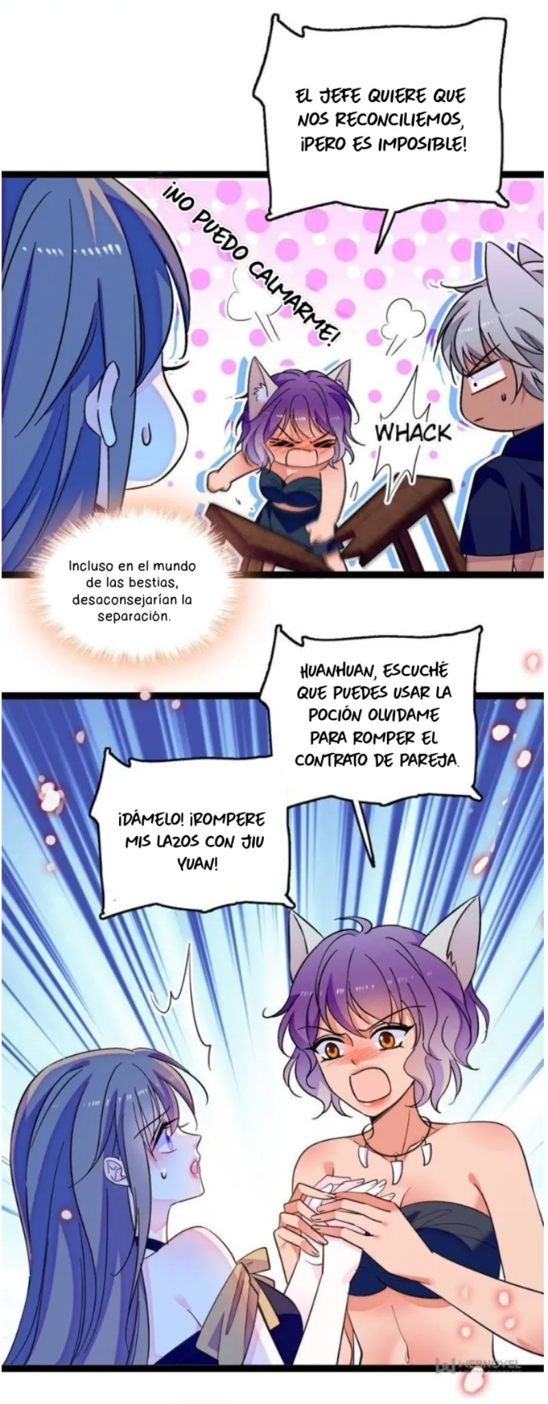 El lindo mundo de las bestias capítulo 288, página 8