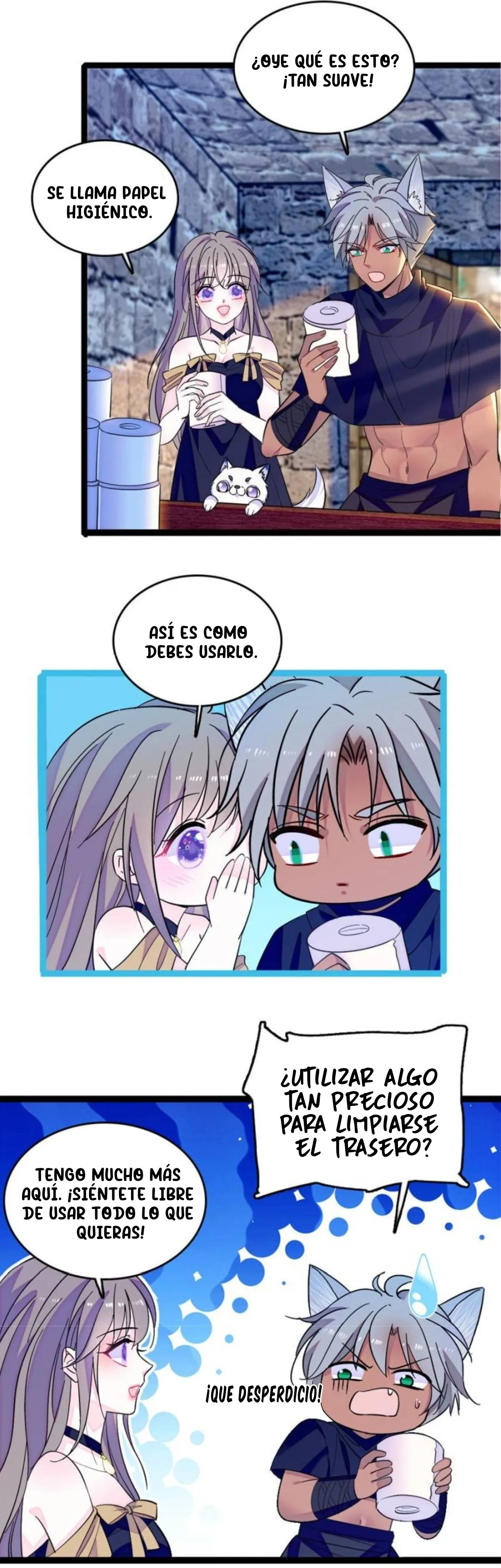 El lindo mundo de las bestias capítulo 295, página 3
