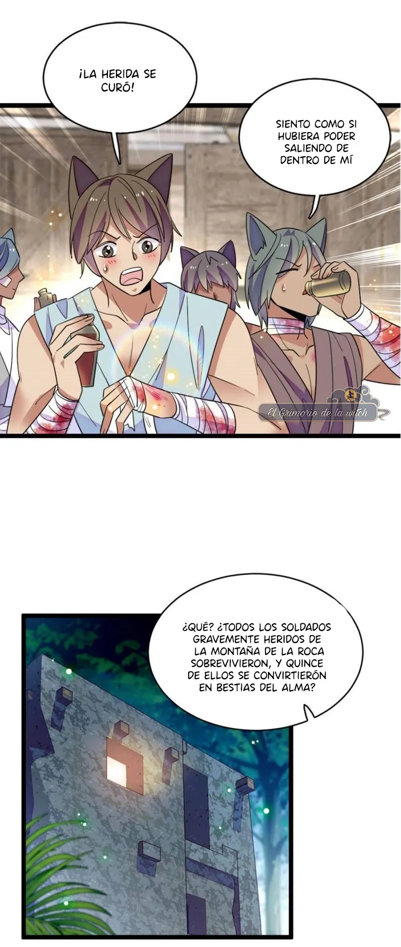 El lindo mundo de las bestias capítulo 391, página 3