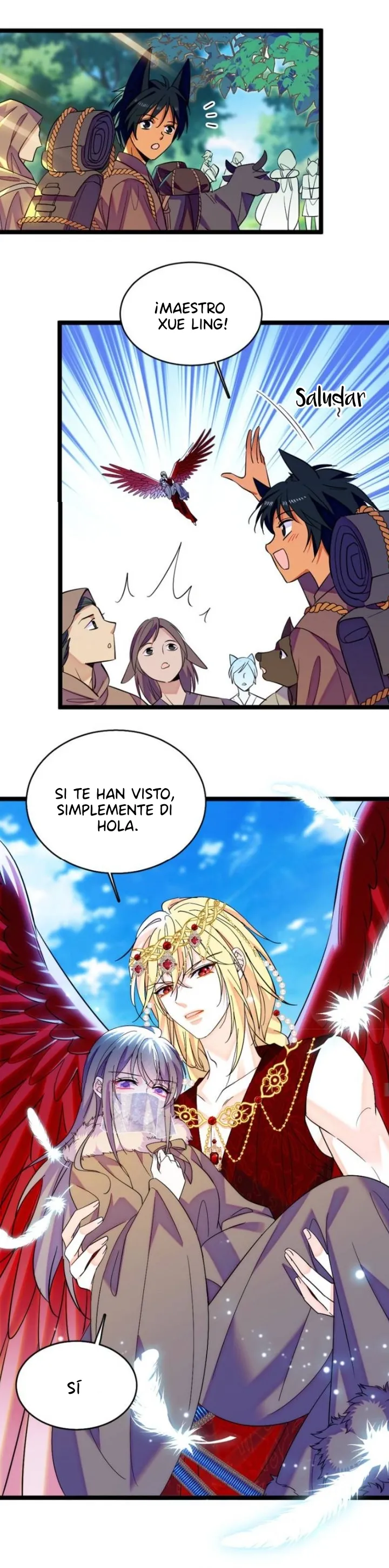 El lindo mundo de las bestias capítulo 412, página 3