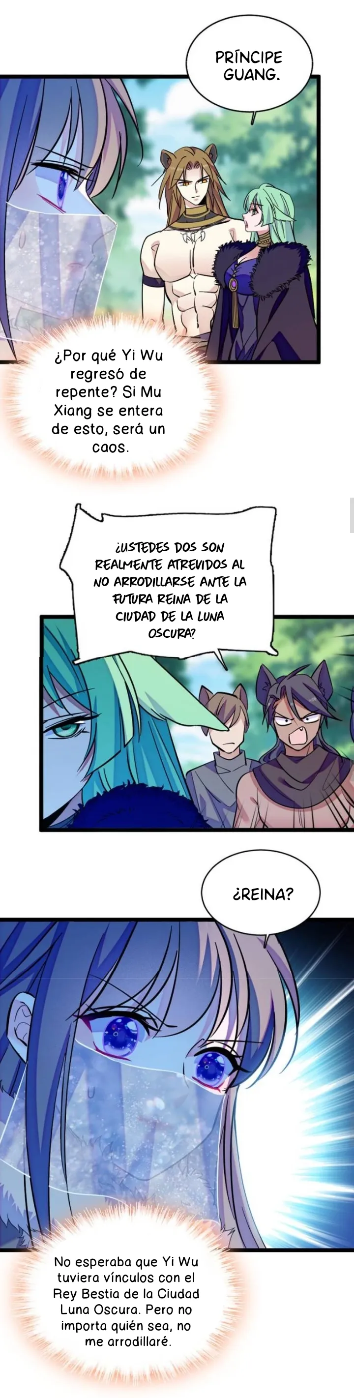 El lindo mundo de las bestias capítulo 412, página 8