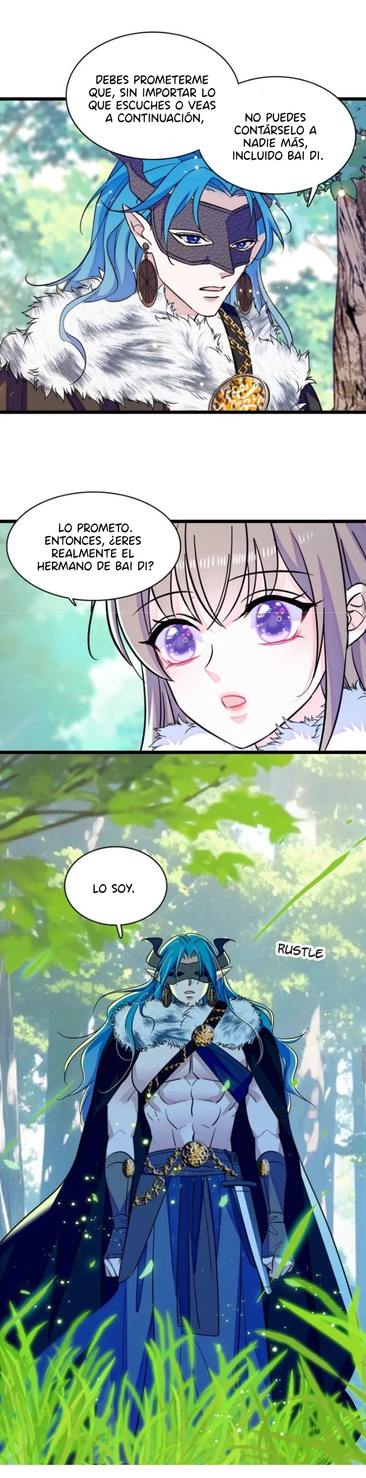 El lindo mundo de las bestias capítulo 416, página 9